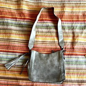 Like New Well Made Faux Leather Satchel Bag
